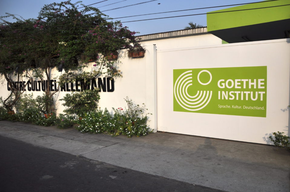 Visite de la direction du MASA au Goethe Institut – Marché des Arts du Spectacle d'Abidjan